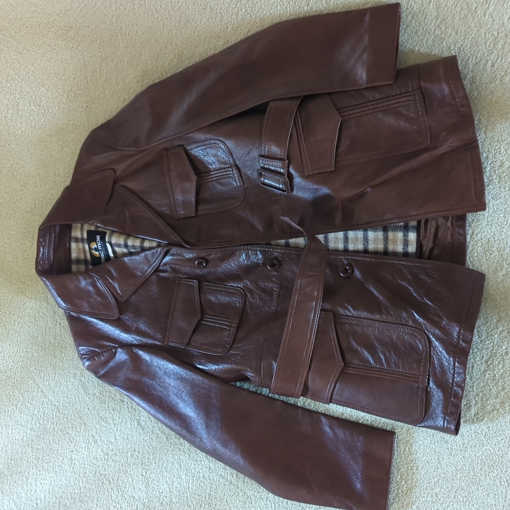 Mac Mor Leather Jacket. Men's size 40